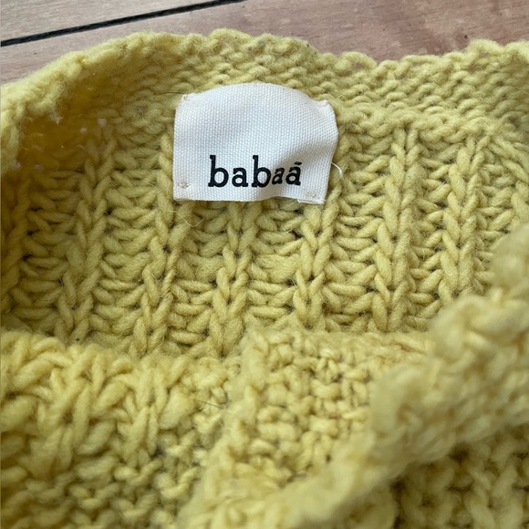 Babaa No5 Cardigan in Acacia, wool - Picture 3 of 4